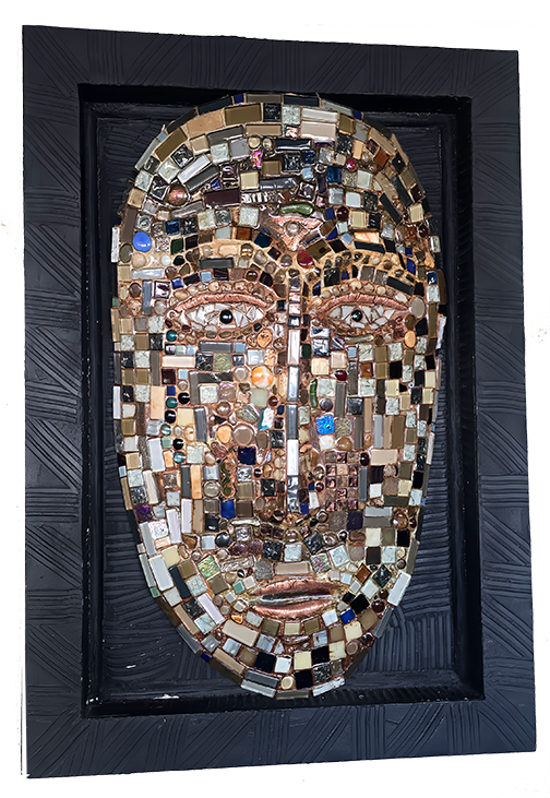 wall with face